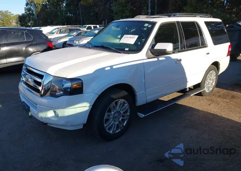 2014 Ford Expedition Limited из США, поврежденный, VIN 1FMJU2A58EEF00136